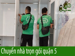 Dịch vụ chuyển nhà quận 5