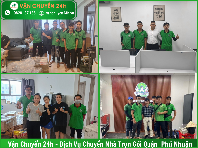 dịch vụ chuyển nhà trọn gói quận Phú Nhuận