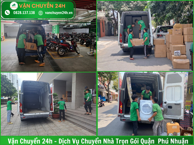 dịch vụ chuyển nhà trọn gói quận Phú Nhuận