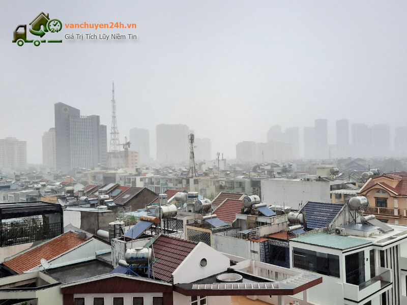 Chuyển nhà khi có thời tiết xấu