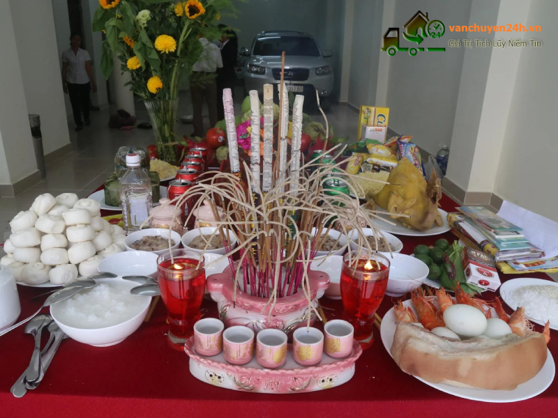 Chuẩn bị mâm cúng giúp văn phòng kinh doanh thuận lợi Mâm cúng chuyển văn phòng mới