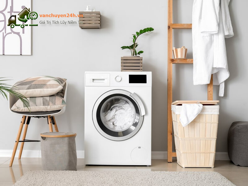 Trước khi chuyển máy giặt cần rút điện để đảm bảo an toàn Trước khi chuyển máy giặt cần rút điện để đảm bảo an toàn