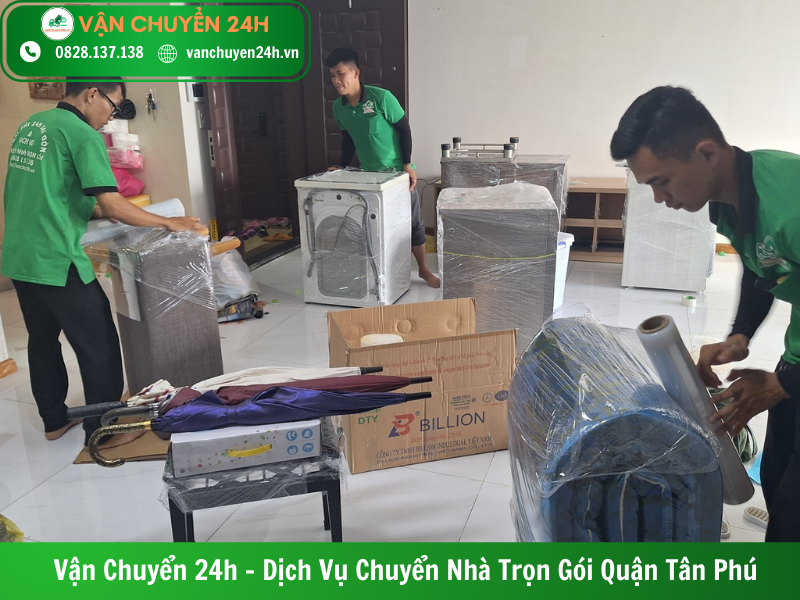 chuyển nhà trọn gói quận Tân Phú