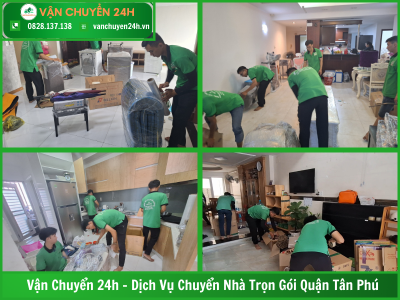DỊCH VỤ CHUYỂN NHÀ TRỌN GÓI QUẬN TÂN PHÚ