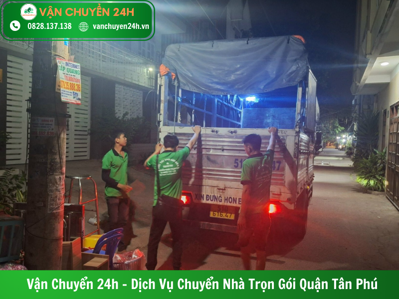 chuyển nhà trọn gói quận Tân Phú