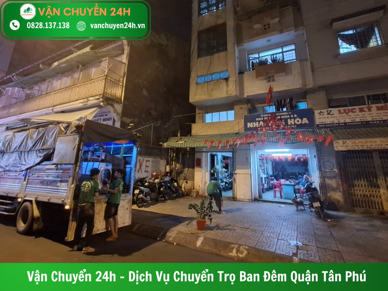 Vận Chuyển 24h - dịch vụ chuyển trọ giá rẻ quận Tân Phú