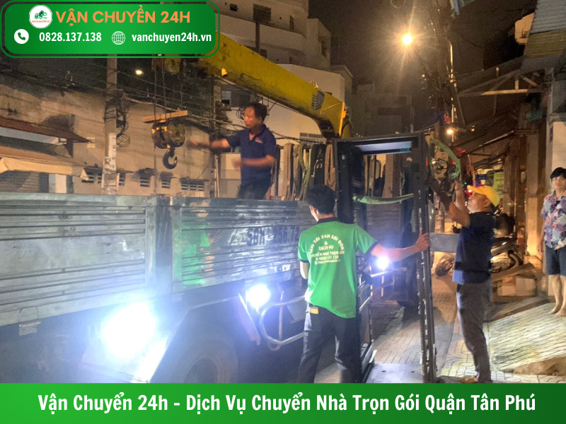 chuyển nhà trọn gói quận Tân Phú