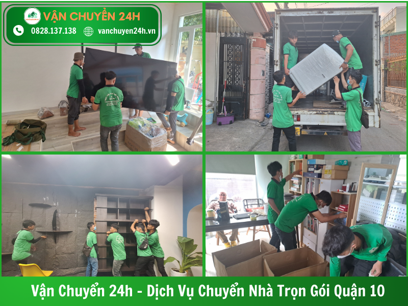 dịch vụ chuyển nhà trọn gói quận 10