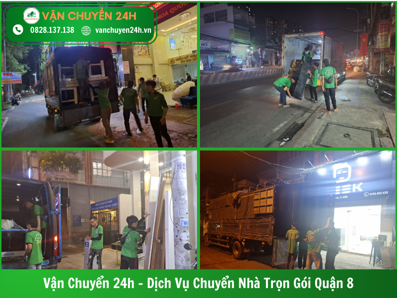 Thủ tục thuê dịch vụ vận chuyển nhà đơn giản chuyển nhà trọn gói quận 8