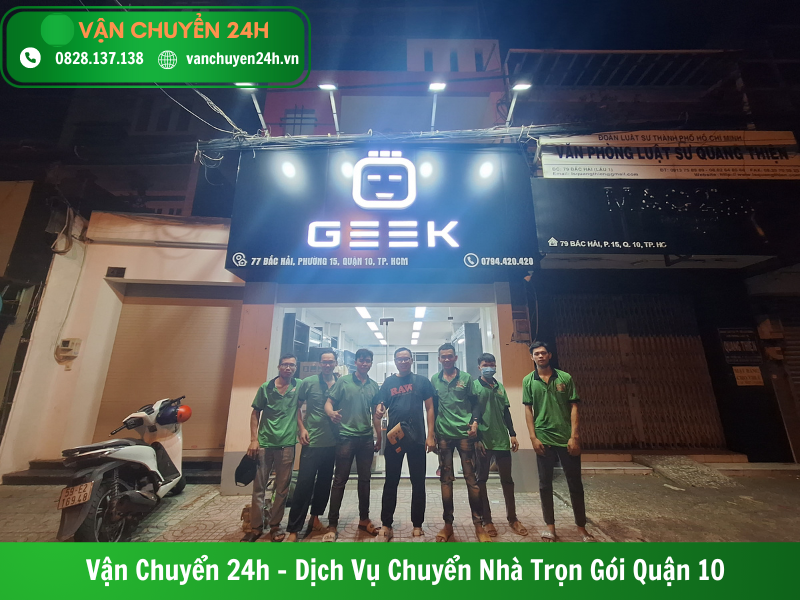 dịch vụ chuyển nhà trọn gói quận 10
