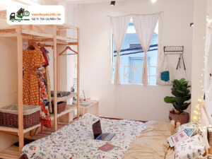 trang trí phòng trọ đẹp không gác
