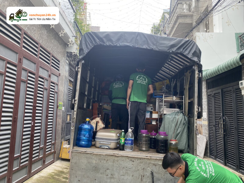 Dịch vụ cho thuê xe tải chở đồ về quê của Vận Chuyển 24H Dịch vụ cho thuê xe tải chở đồ về quê của Vận Chuyển 24H