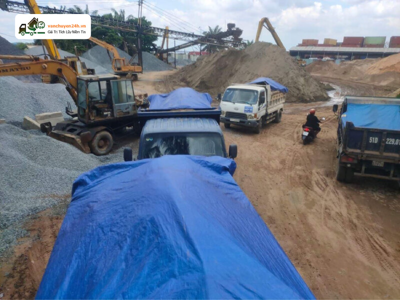 Lưu ý khi vận chuyển các loại vật liệu xây dựng Lưu ý khi vận chuyển các loại vật liệu xây dựng