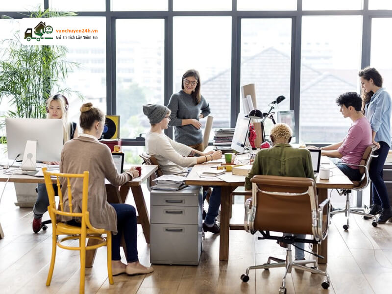 Chuyển văn phòng tăng sức mạnh đoàn kết Chuyển văn phòng tăng sức mạnh đoàn kết