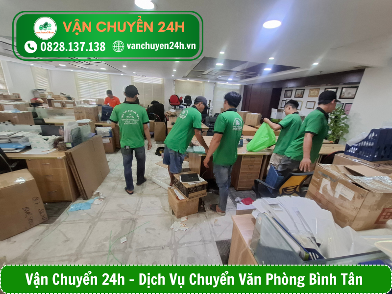chuyển văn phòng Bình Tân